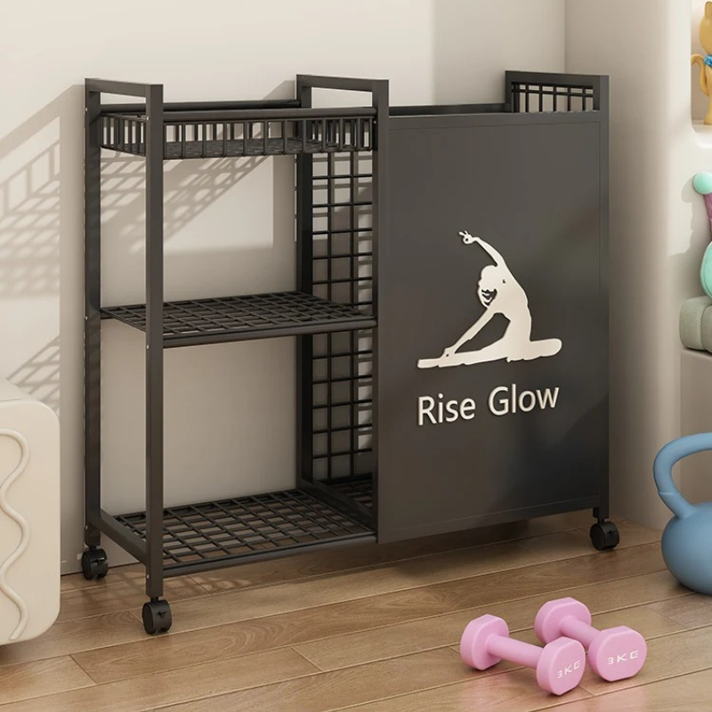 Home Gym Yoga Studio - Мобильная тележка для фитнеса с колесами