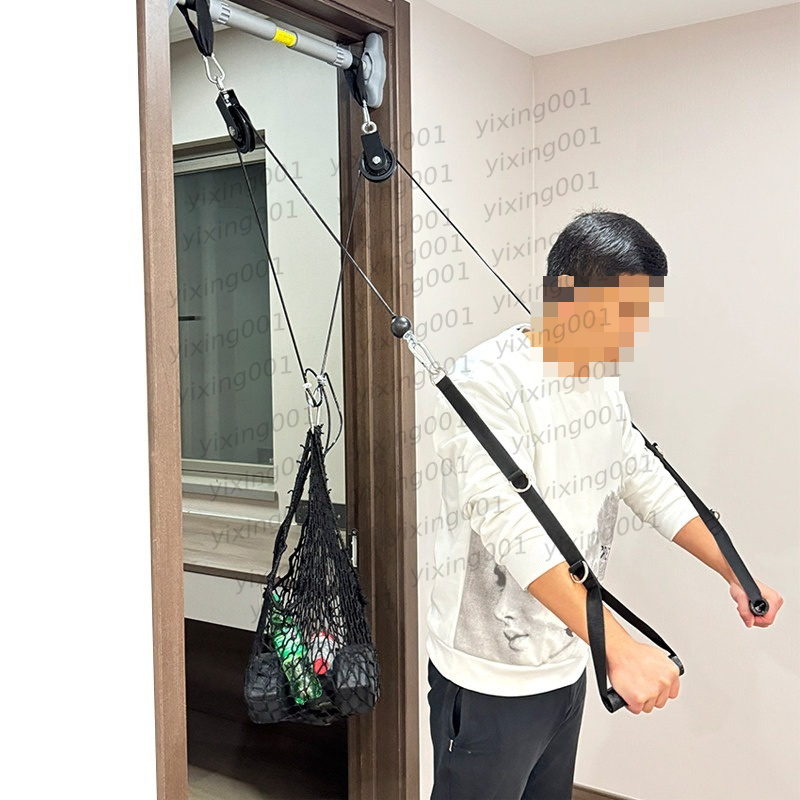 Home Gym Pulley System - Многофункциональные ручки для тренажерного кабеля, домашняя