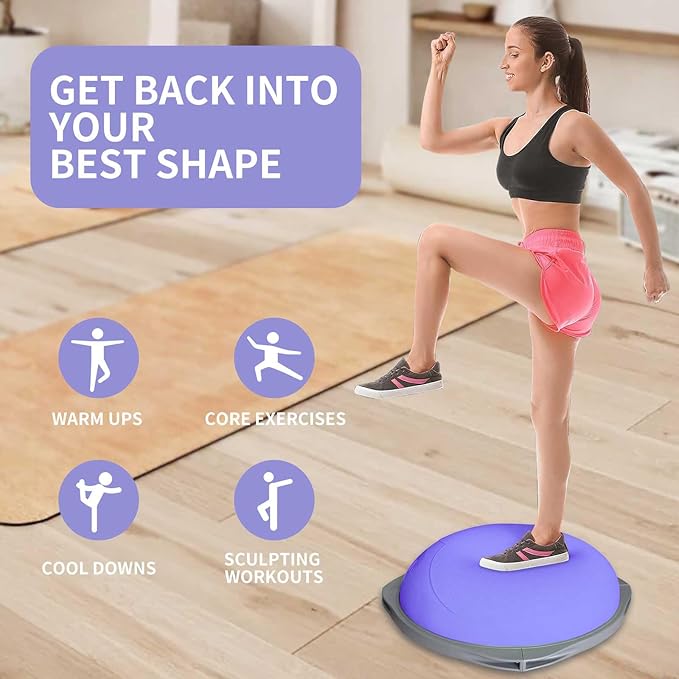 Надувной балансировочный мяч Б – обзор и цена Home Gym Yoga