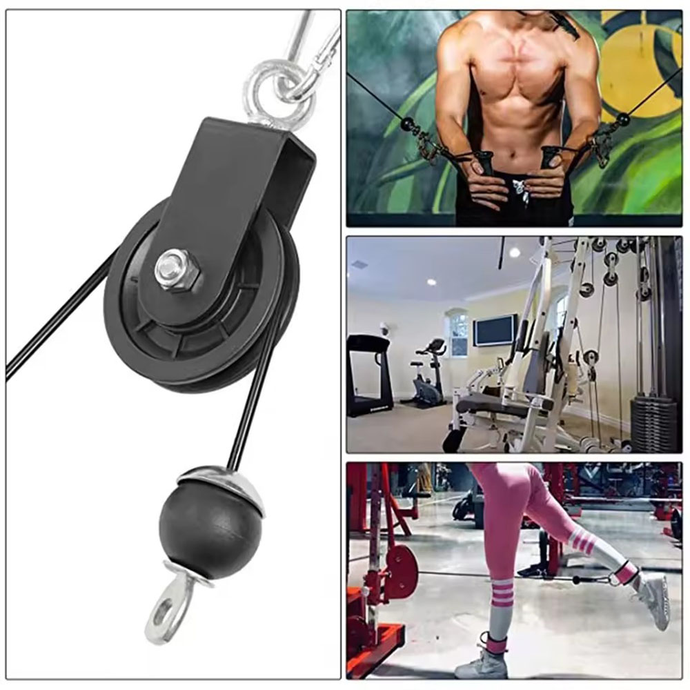 Трос для фитнес-тренажера 2, 2 – обзор и цена Home Gym Pulley System