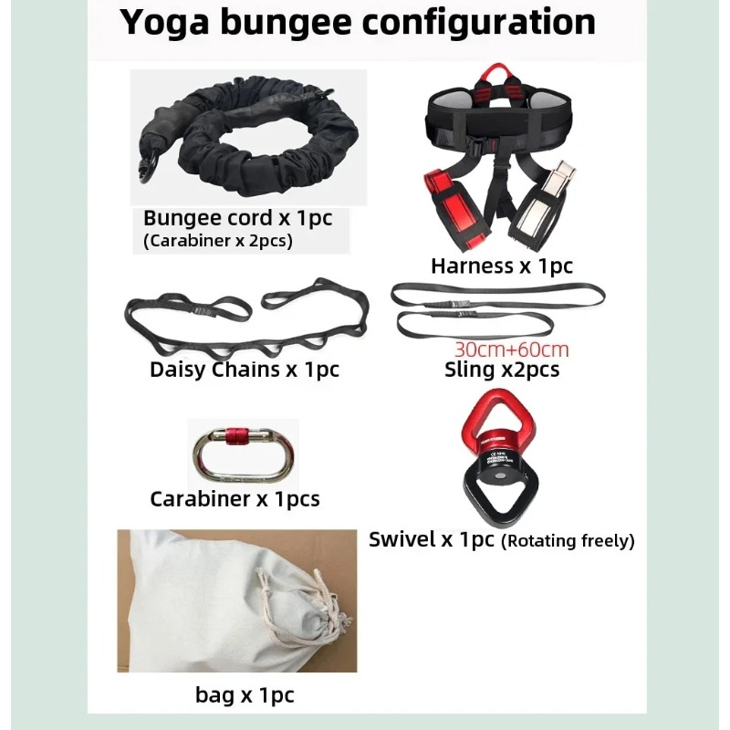 Тяжелый банджи-фитнес-набор, э – обзор и цена Home Gym Yoga Studio