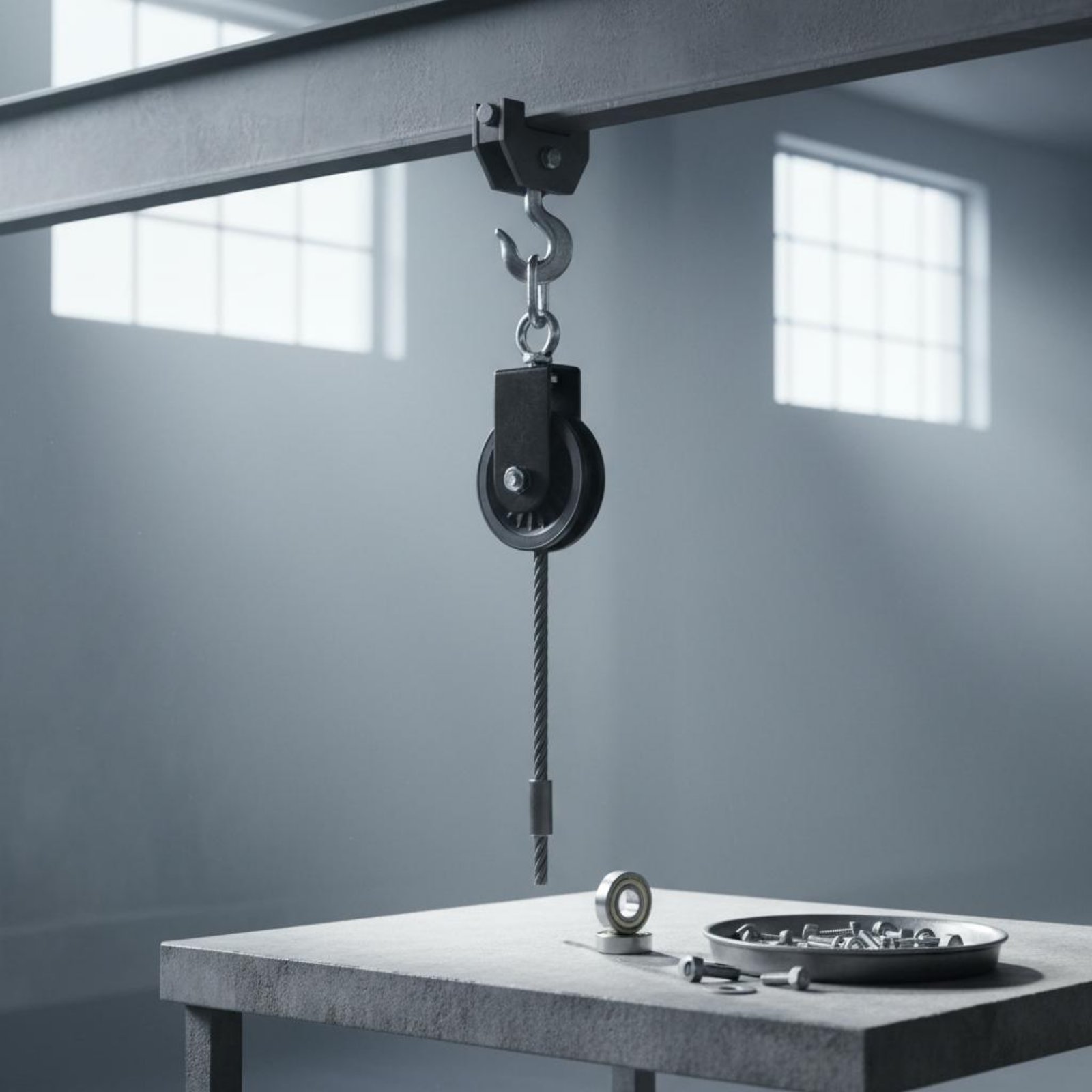 Бесшумный фиксированный подъем – обзор и цена Home Gym Pulley System