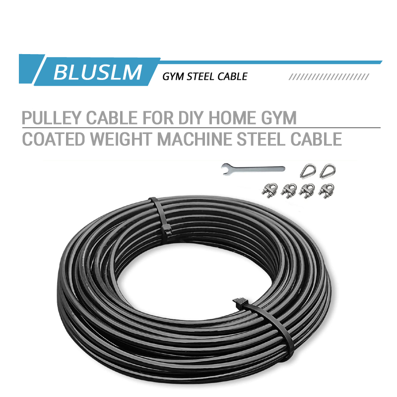 Сменный кабель из стали с покр – обзор и цена Home Gym Pulley System