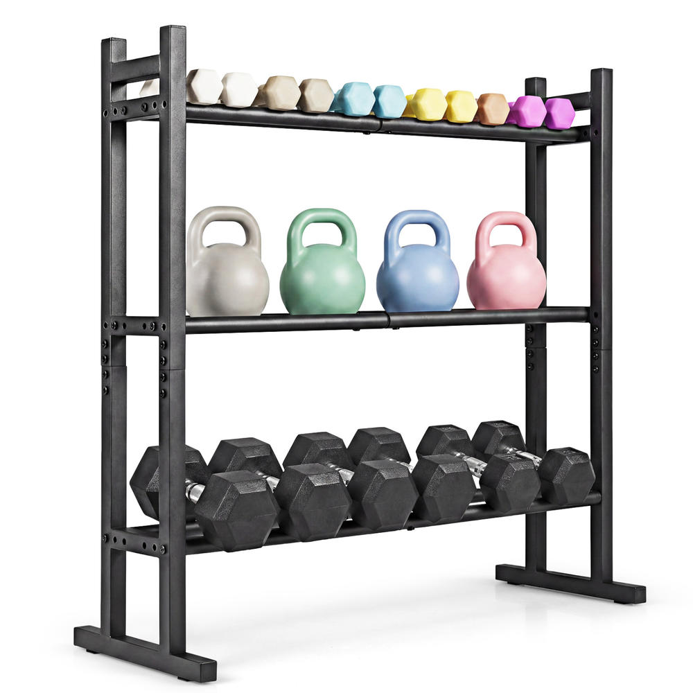 Усиленная 3-ярусная стойка для – обзор и цена Home Gym In Garage