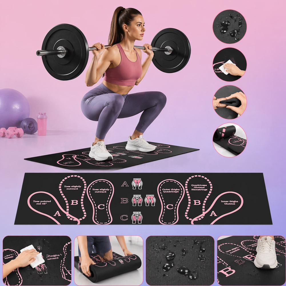 Коврик для тренировок приседан – обзор и цена Home Zone Gym