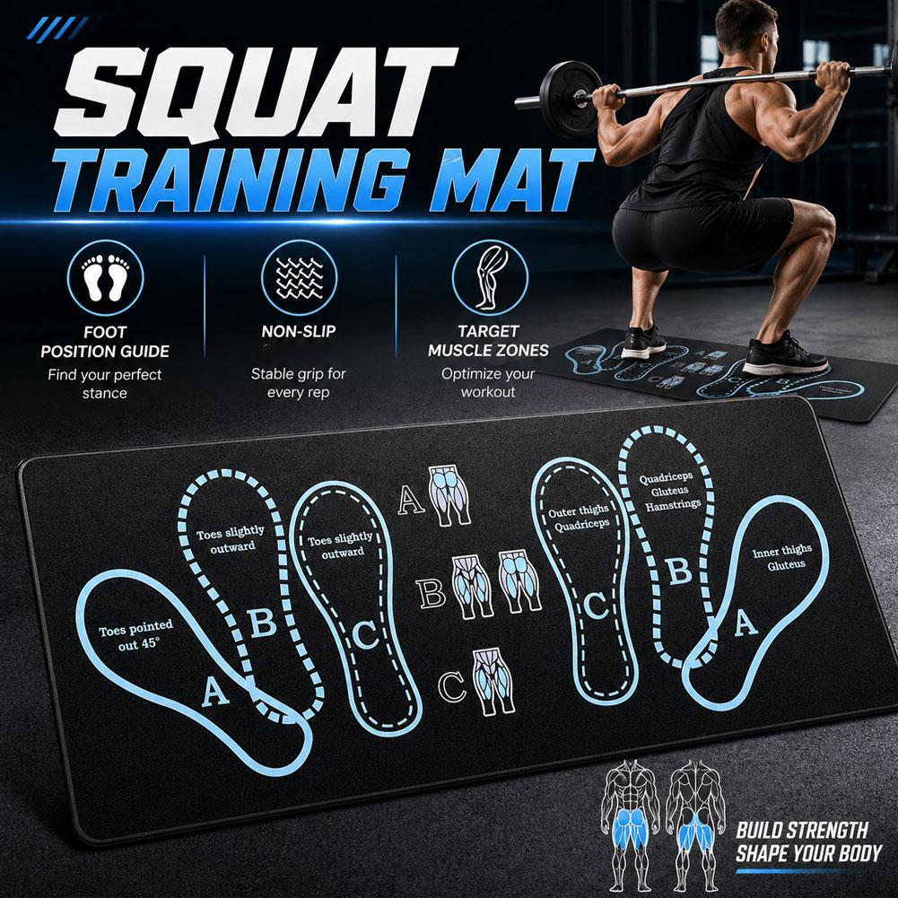 Коврик для тренировок приседан – обзор и цена Home Zone Gym