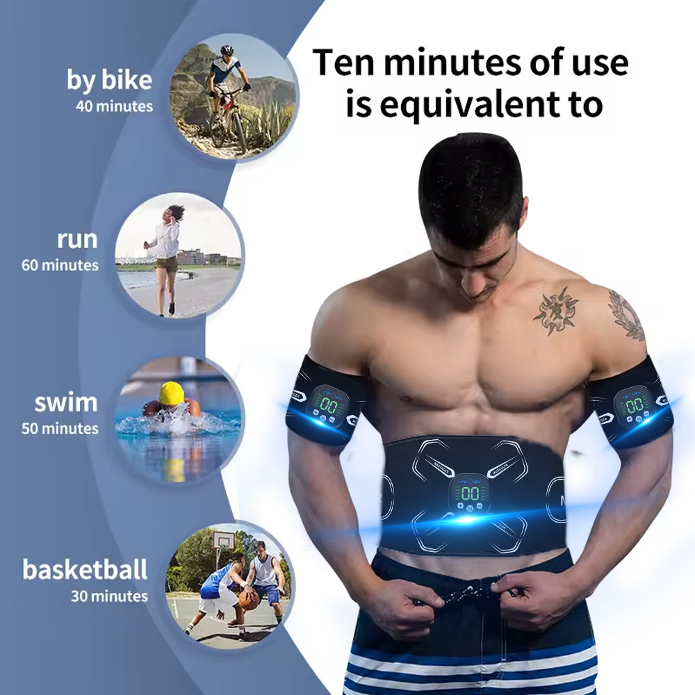 Электростимулятор мышц EMS: тр – обзор и цена Home Gym Routine