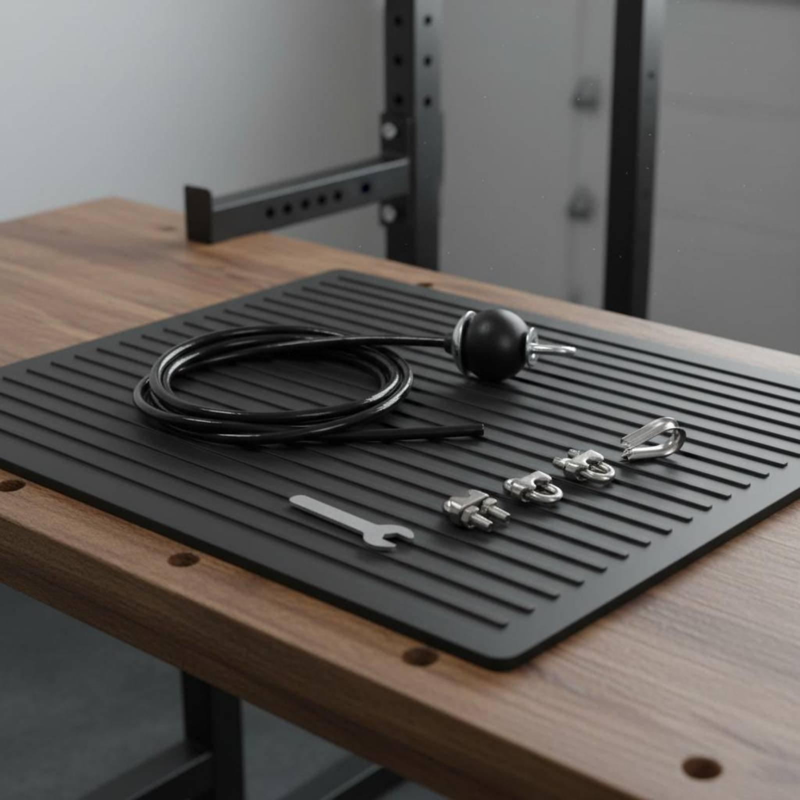 Регулируемый стальной трос для – обзор и цена Home Gym Pulley System