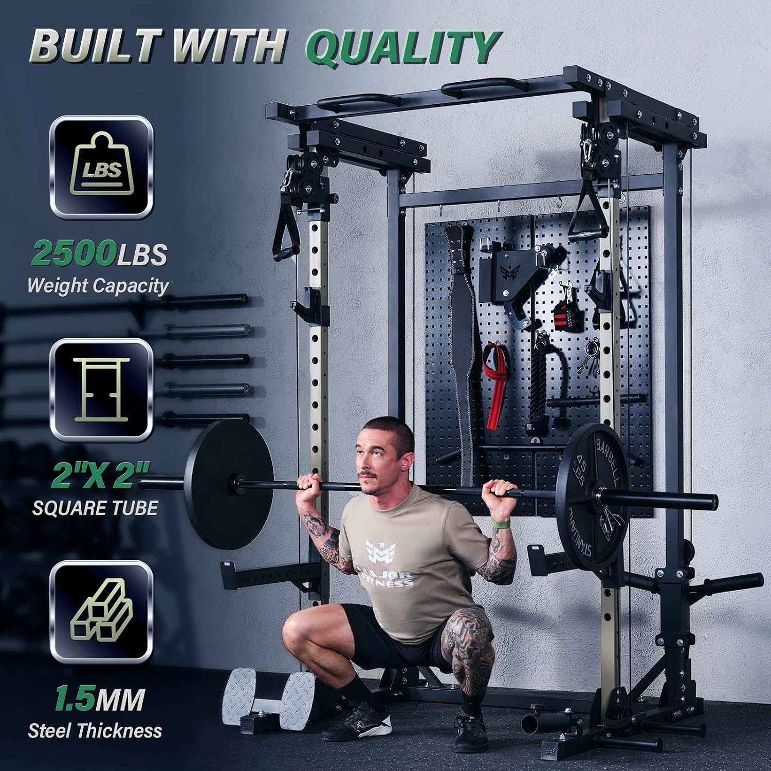 Drone3 Power Rack, многофункци – обзор и цена Home Gym Pulley System