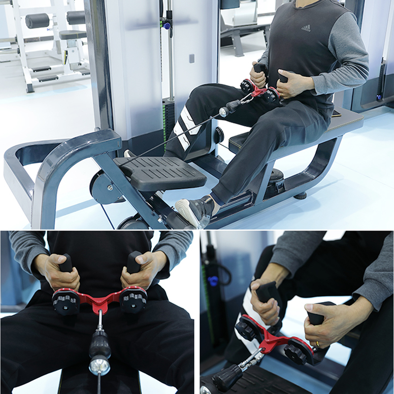 Регулируемая штанга для фитнес – обзор и цена Home Gym Pulley System